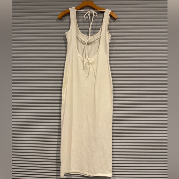 Reformation Nero Knit Dress (Offwhite Size S) - Picture 3 of 5